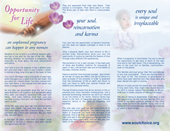 Opportunity for Life Poster